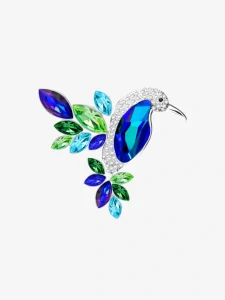 Bižuterní brož Kolibřík Flying Gem